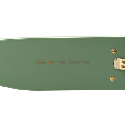Gucci Oversized Square GG0783S Sunglasses Green 6 of 7