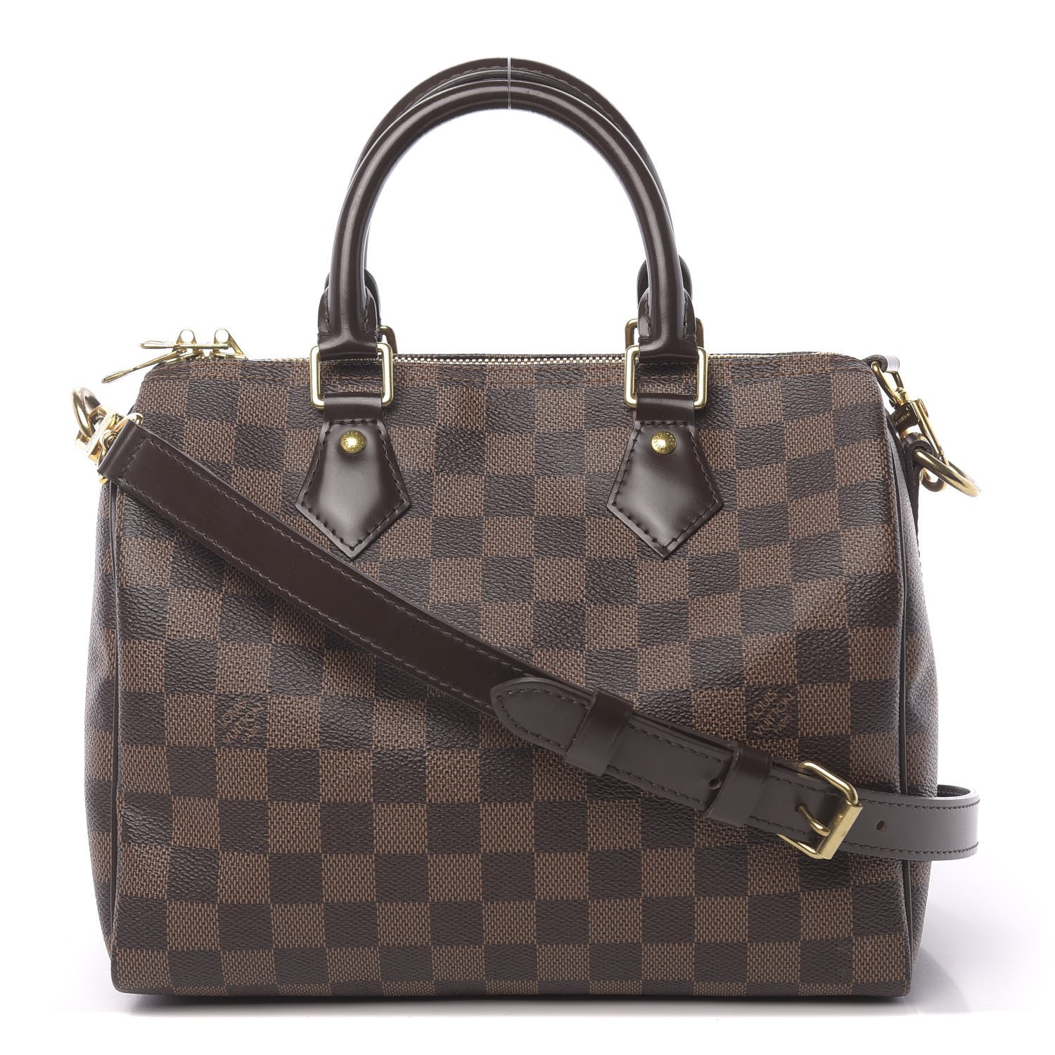 Louis Vuitton Damier Ebene Speedy Bandouliere 25 1 of 11