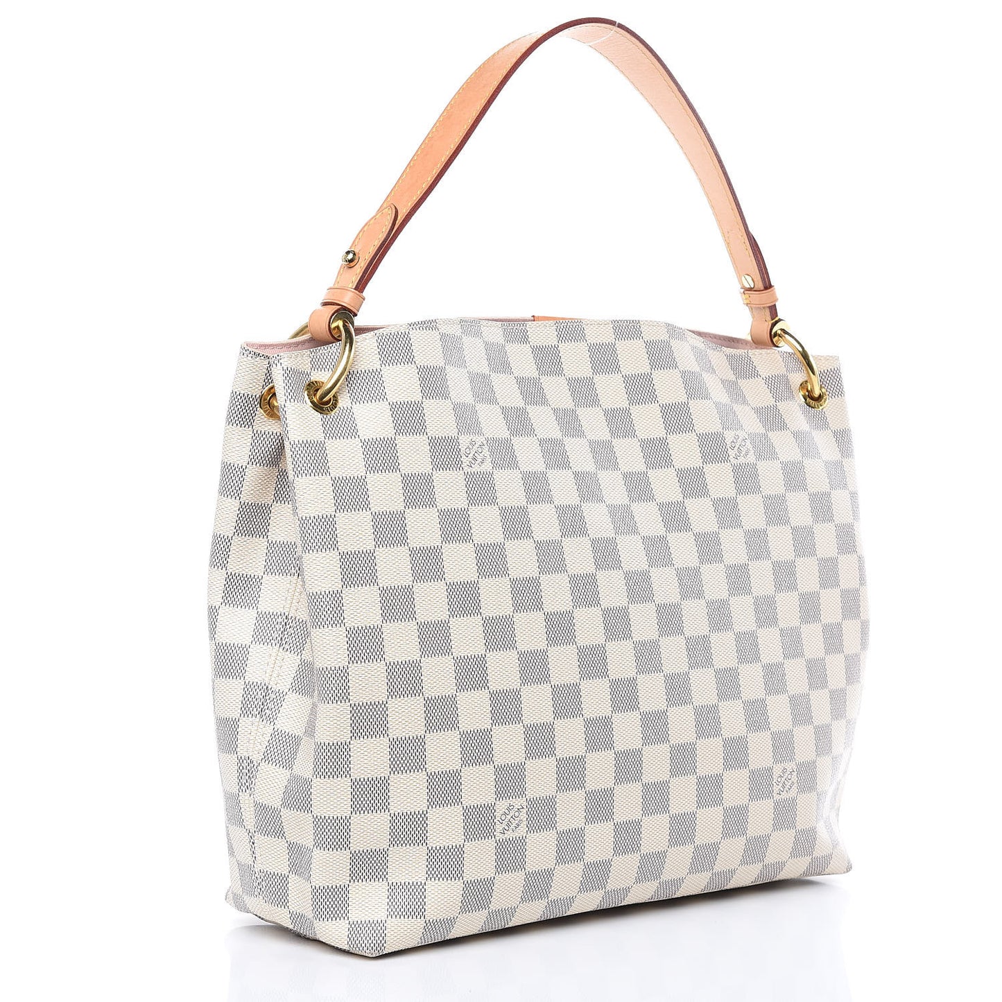 Damier Azur Graceful PM Rose Ballerine
