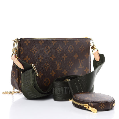 Louis Vuitton Monogram Multi Pochette Accessories Kaki 4 of 11
