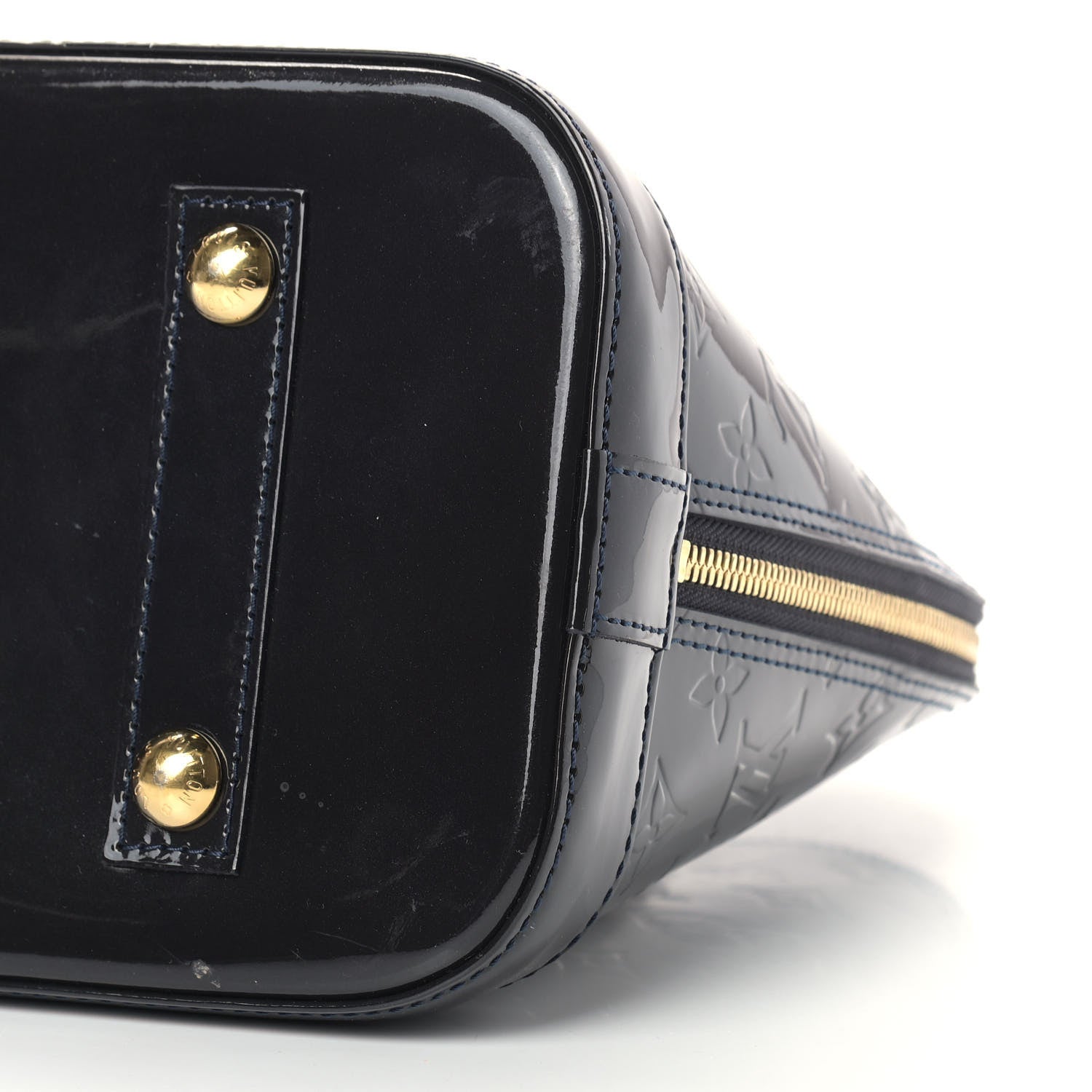 Louis Vuitton Vernis Alma PM Blue Infini 8 of 10