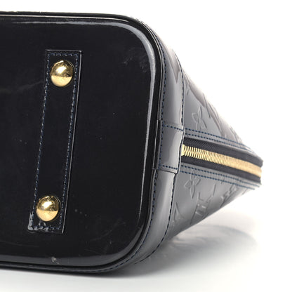 Louis Vuitton Vernis Alma PM Blue Infini 8 of 10