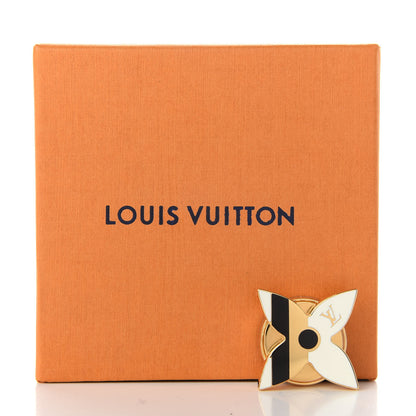 Louis Vuitton Summer Feel Striped Fleur Magnet Brooch 5 of 5