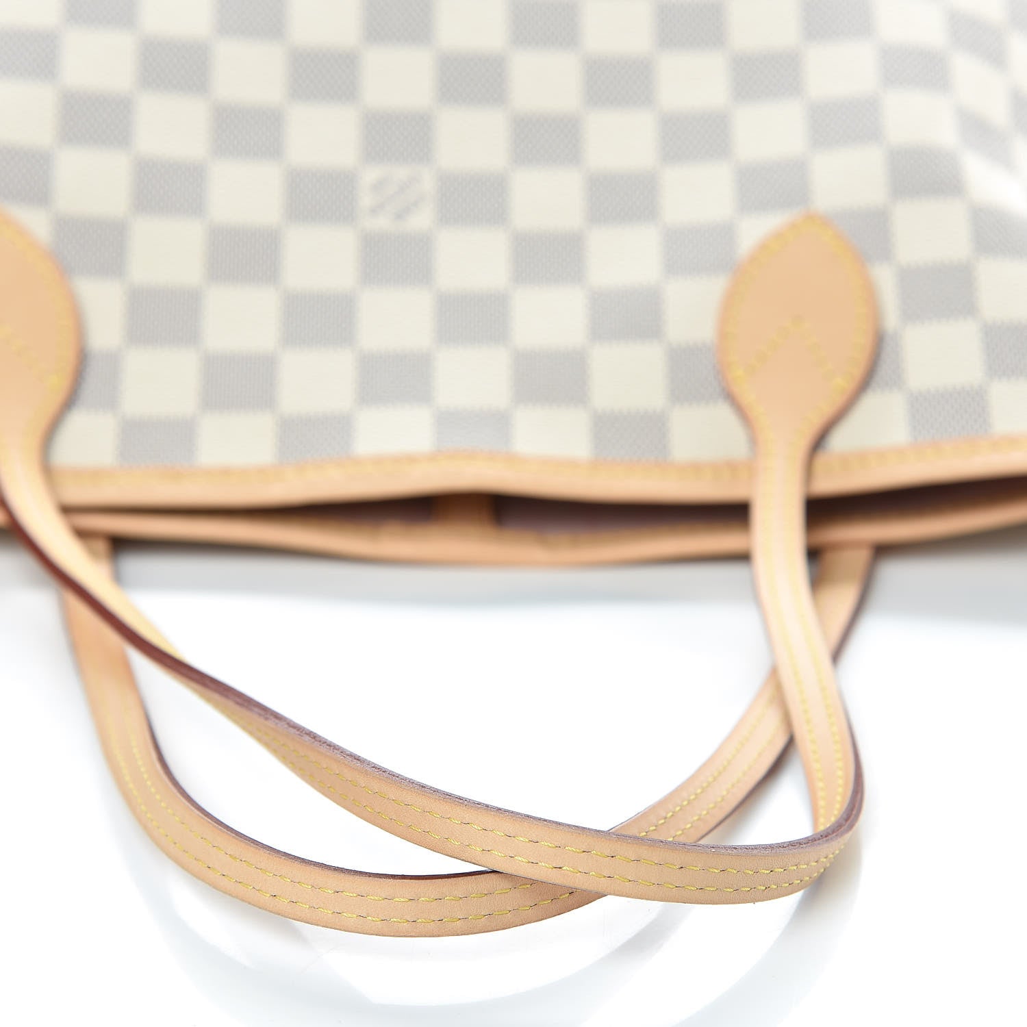 Louis Vuitton Damier Azur Neo Neverfull MM Rose Ballerine 11 of 12