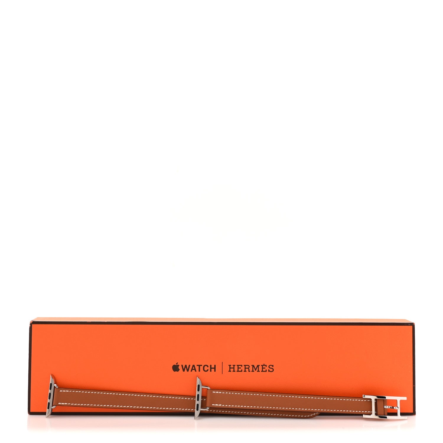 Hermes Swift 44mm Apple Watch Double Tour Band Gold 5 of 5