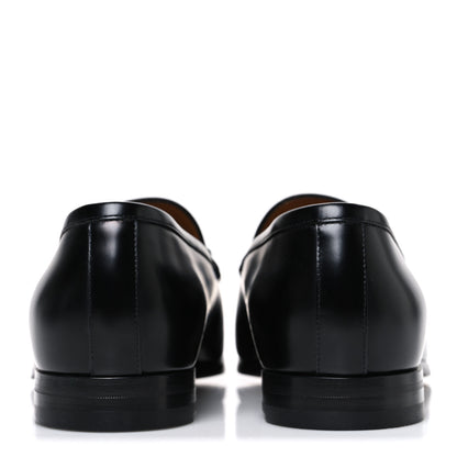 Gucci Betis Glamour Calfskin Mens Jordaan Loafers 11.5 Black 6 of 12