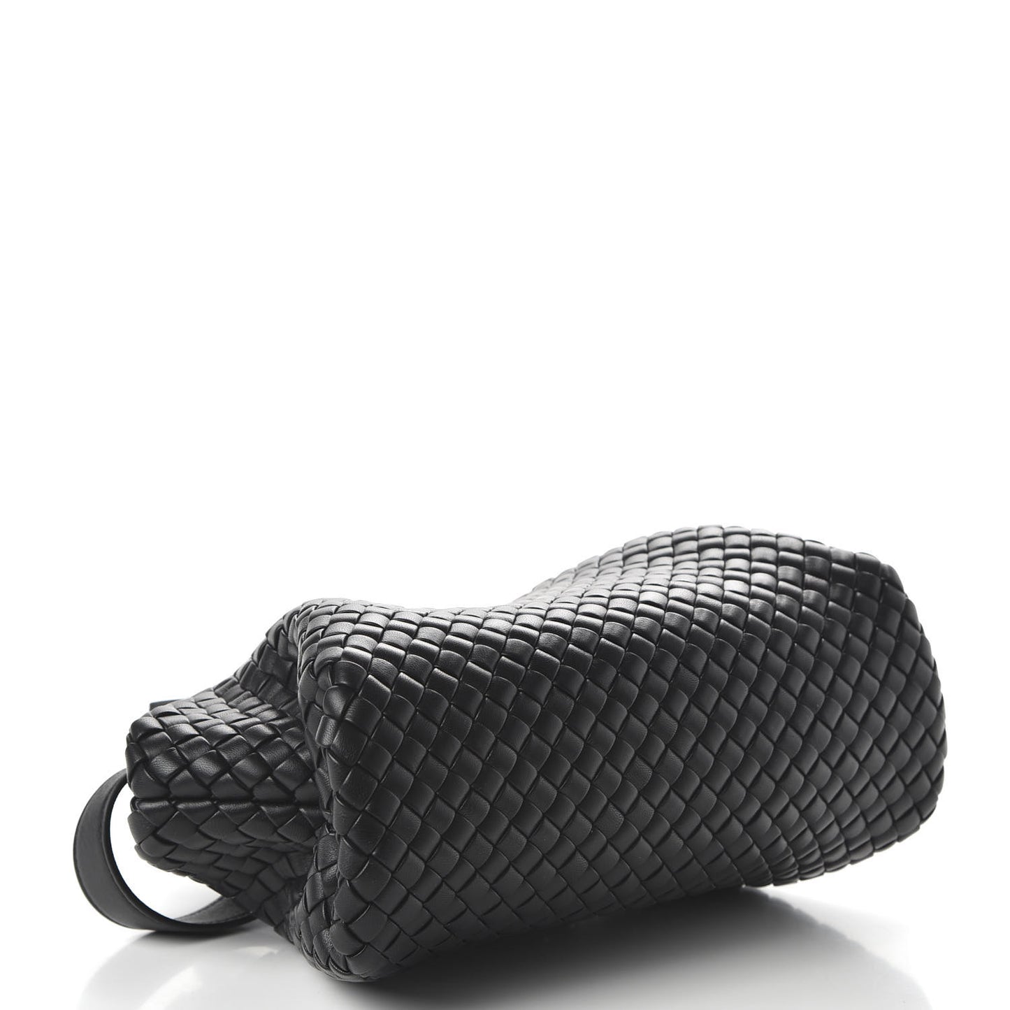 Nappa Intrecciato Small Padded The Handle Black