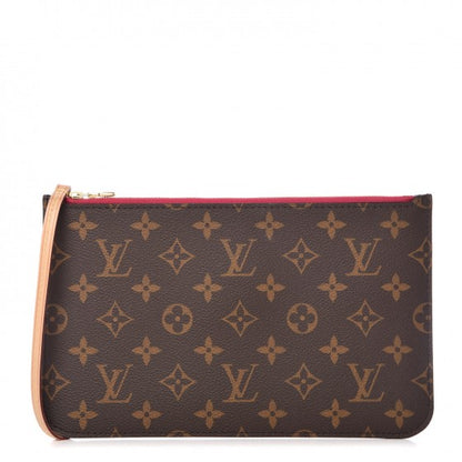 Louis Vuitton Monogram Neverfull MM GM Pochette Pivoine 1 of 7