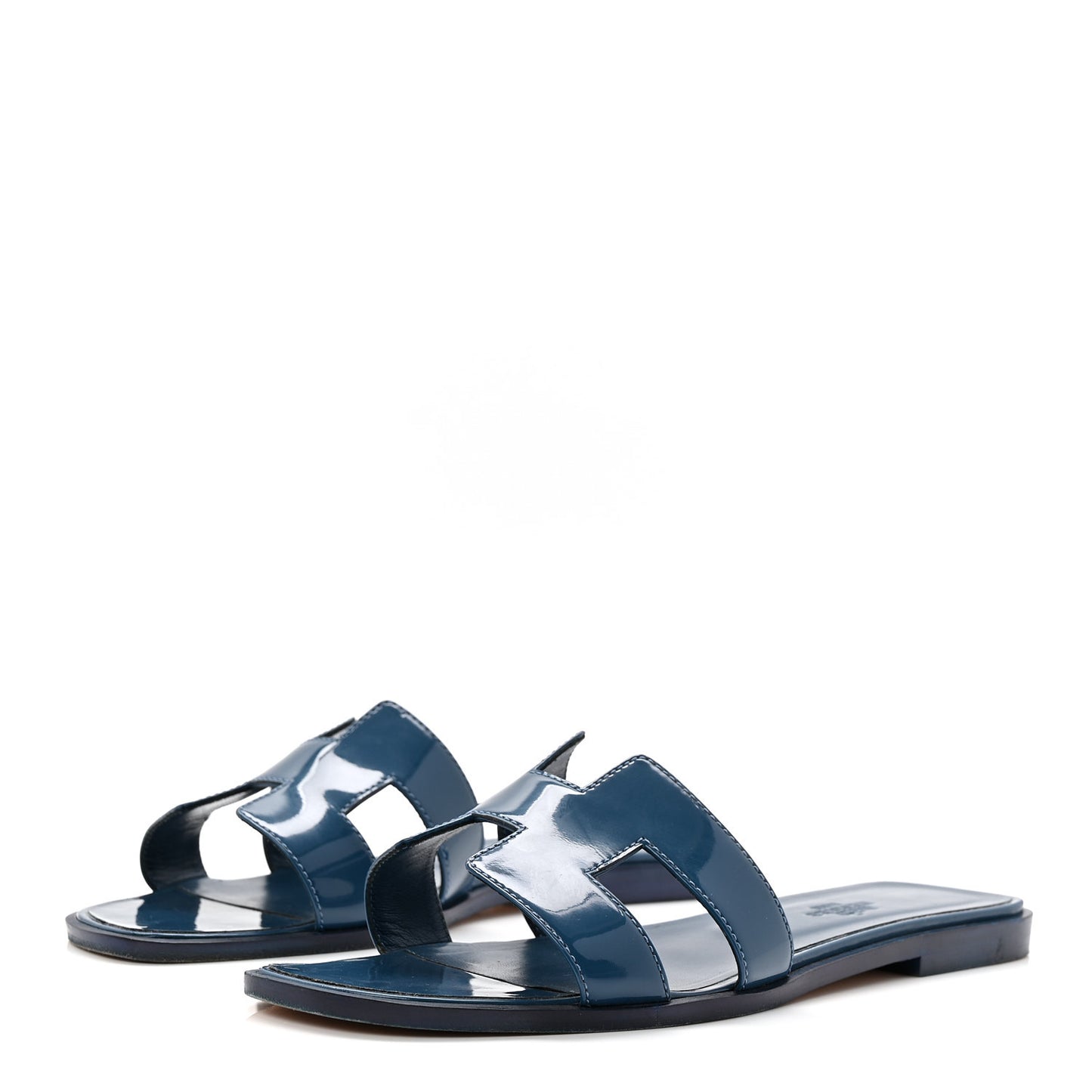 Patent Oran Sandals 38.5 Bleu Izmir
