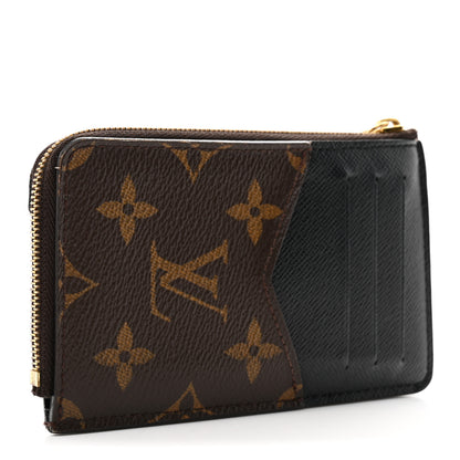 Louis Vuitton Monogram Recto Verso Card Holder Black 3 of 6