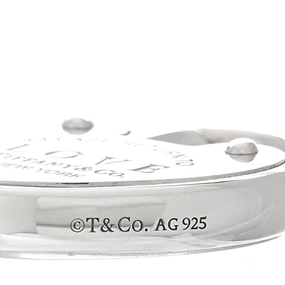 Tiffany Sterling Silver Return to Love Heart Lock Charm 3 of 4
