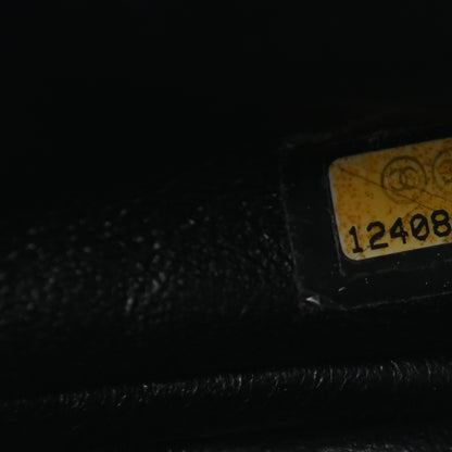 Chanel Aged Calfskin Quilted Large Reissue Camera Case Black 6 of 8