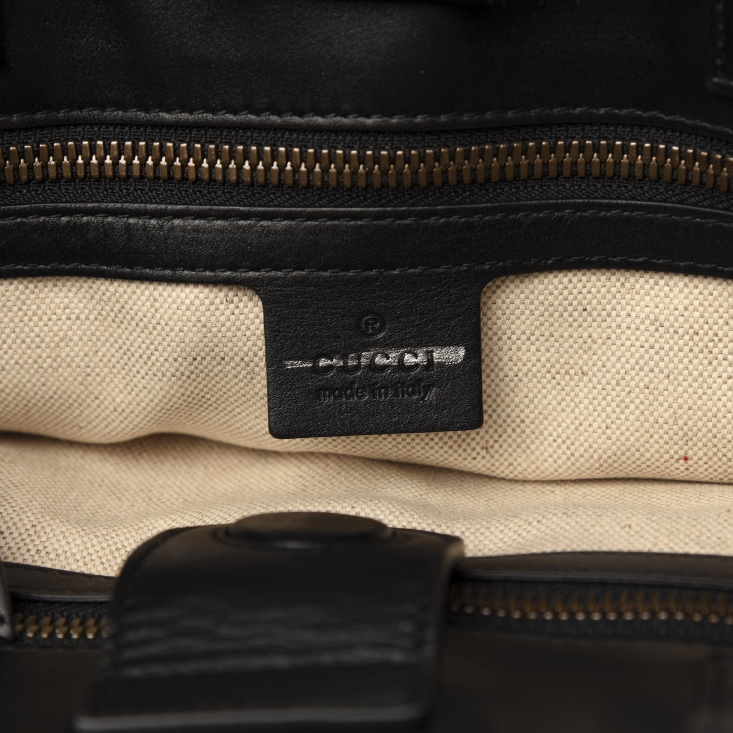Soft GG Supreme Monogram Kingsnake Vertical Tote Black