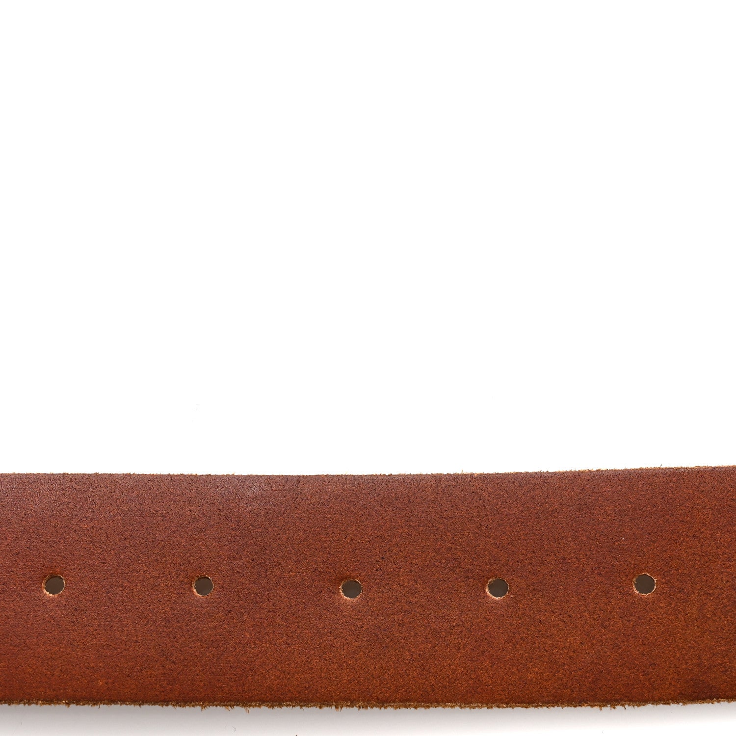 Gucci Faded Calfskin Double G 40mm Belt 80 32 Cuir 4 of 8