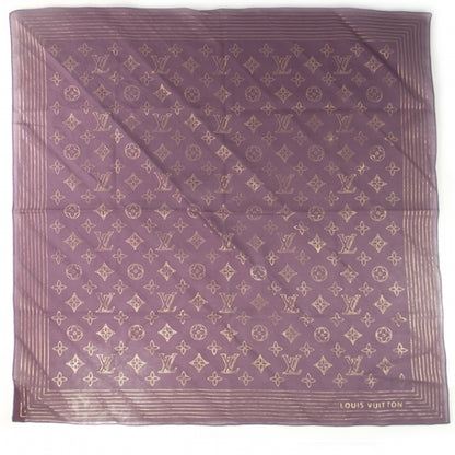 Louis Vuitton Cotton Monogram Scarf 1 of 5