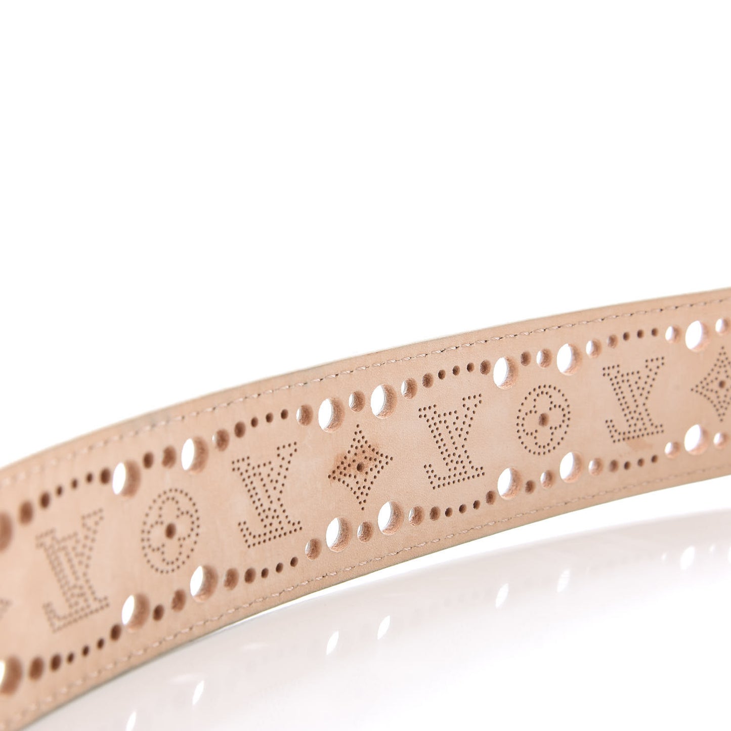 Nomade Perforation Belt 85 34 White