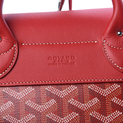Goyard Goyardine Calfskin Mini Alpin Backpack Red 8 of 10