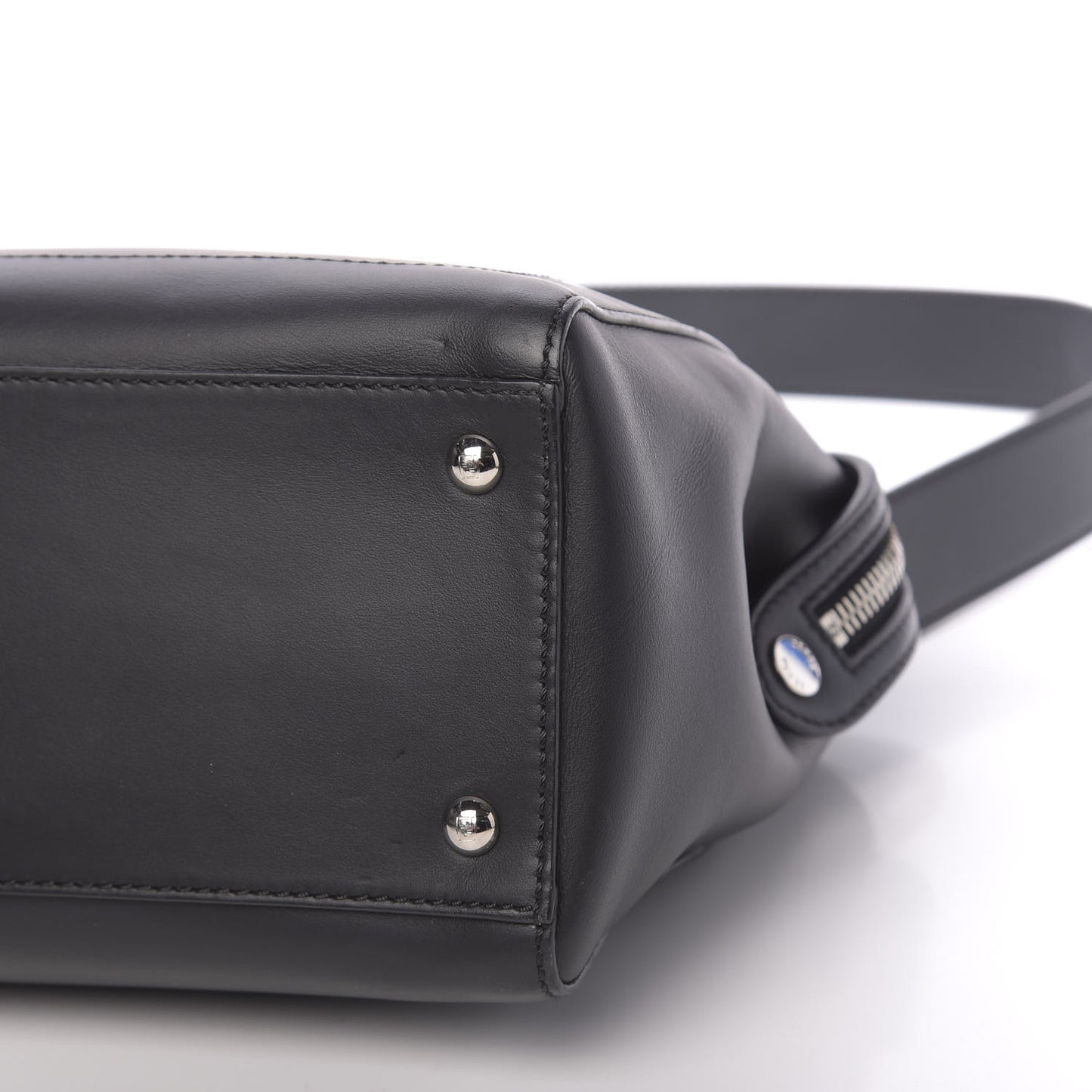 Vitello Baltico Dolce DotCom Satchel Black