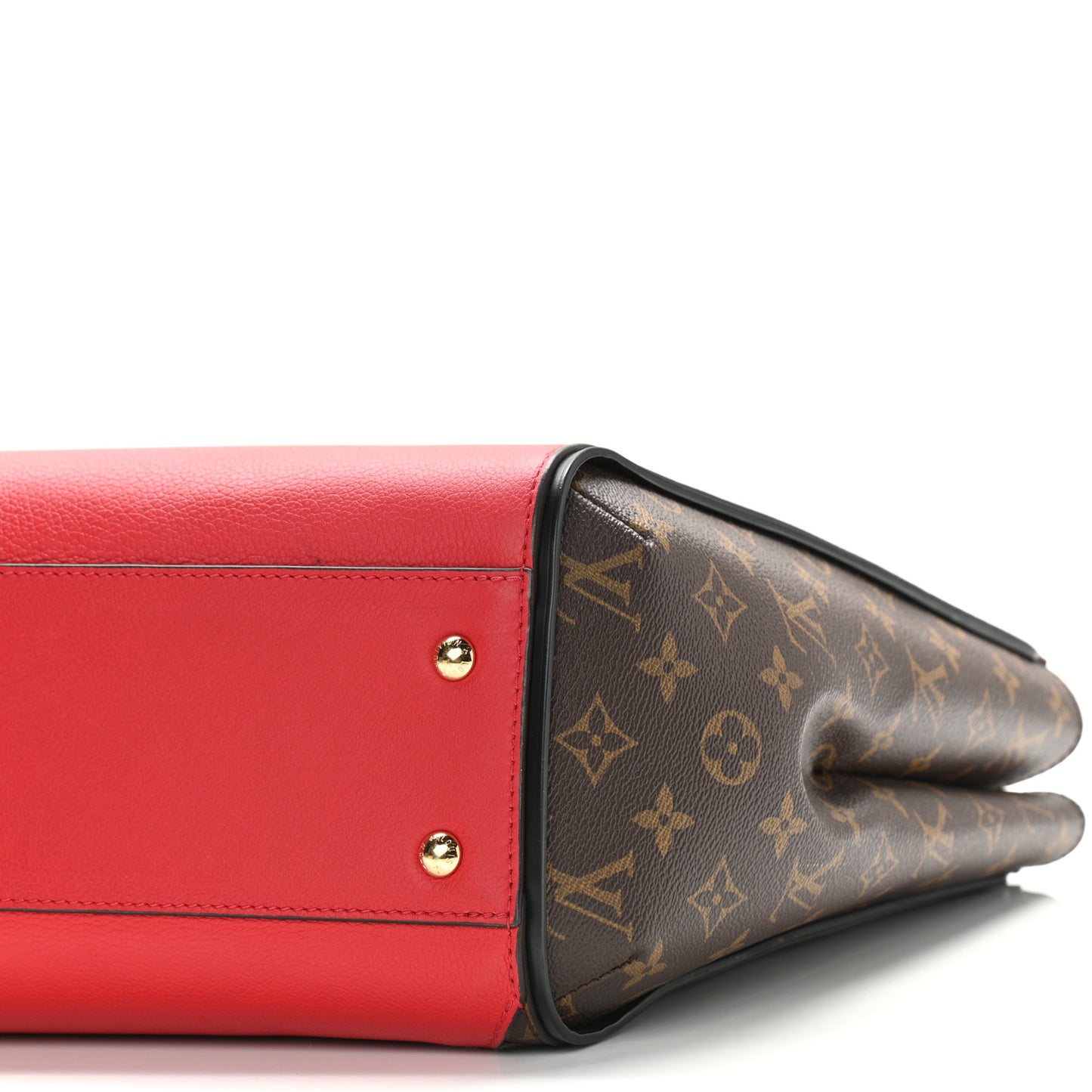 Calfskin Monogram Kimono Tote Cherry