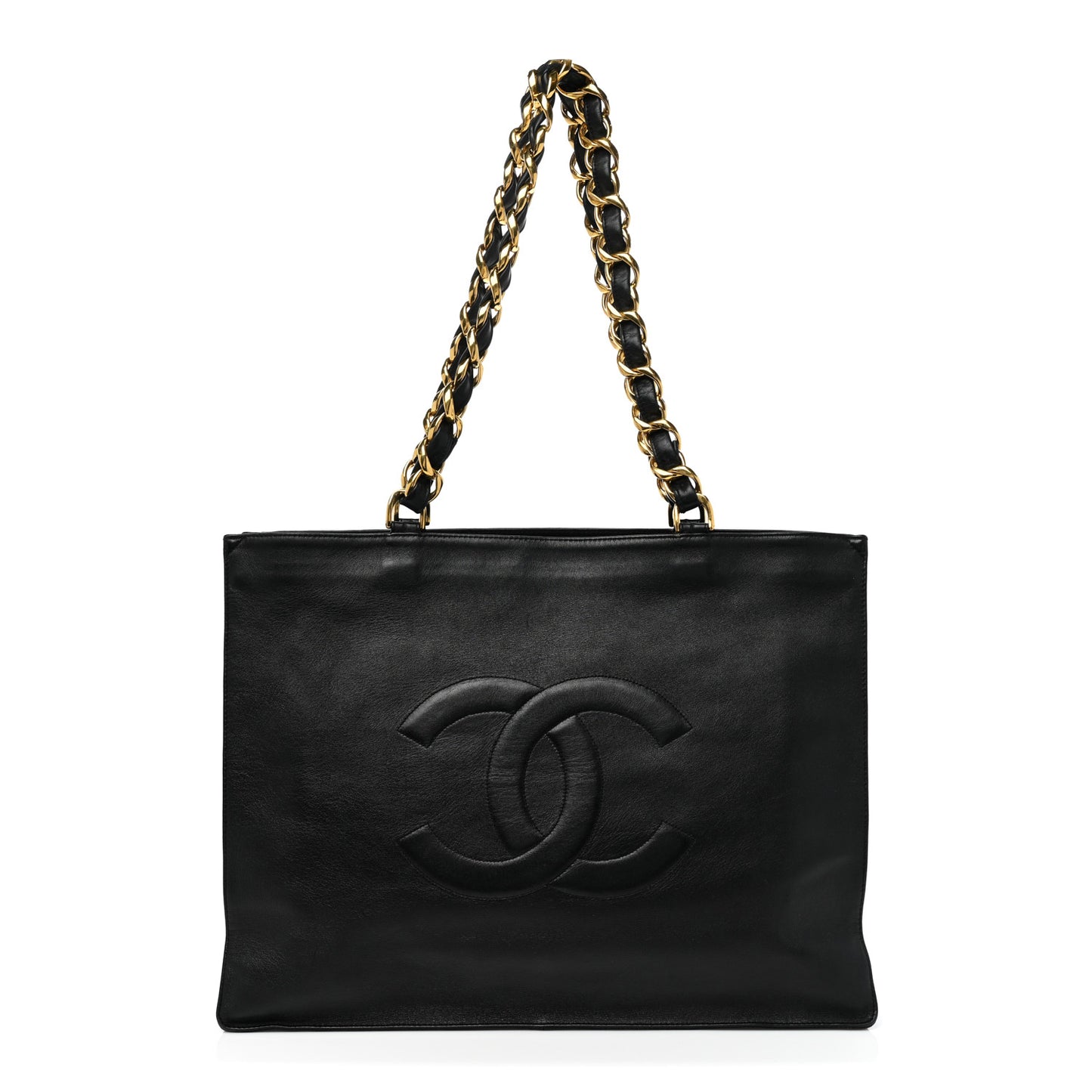 Lambskin CC Tote Black