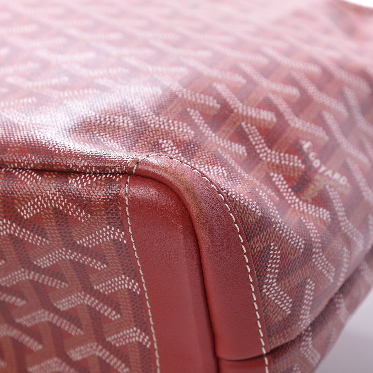 Goyard Goyardine Artois PM Red 10 of 19