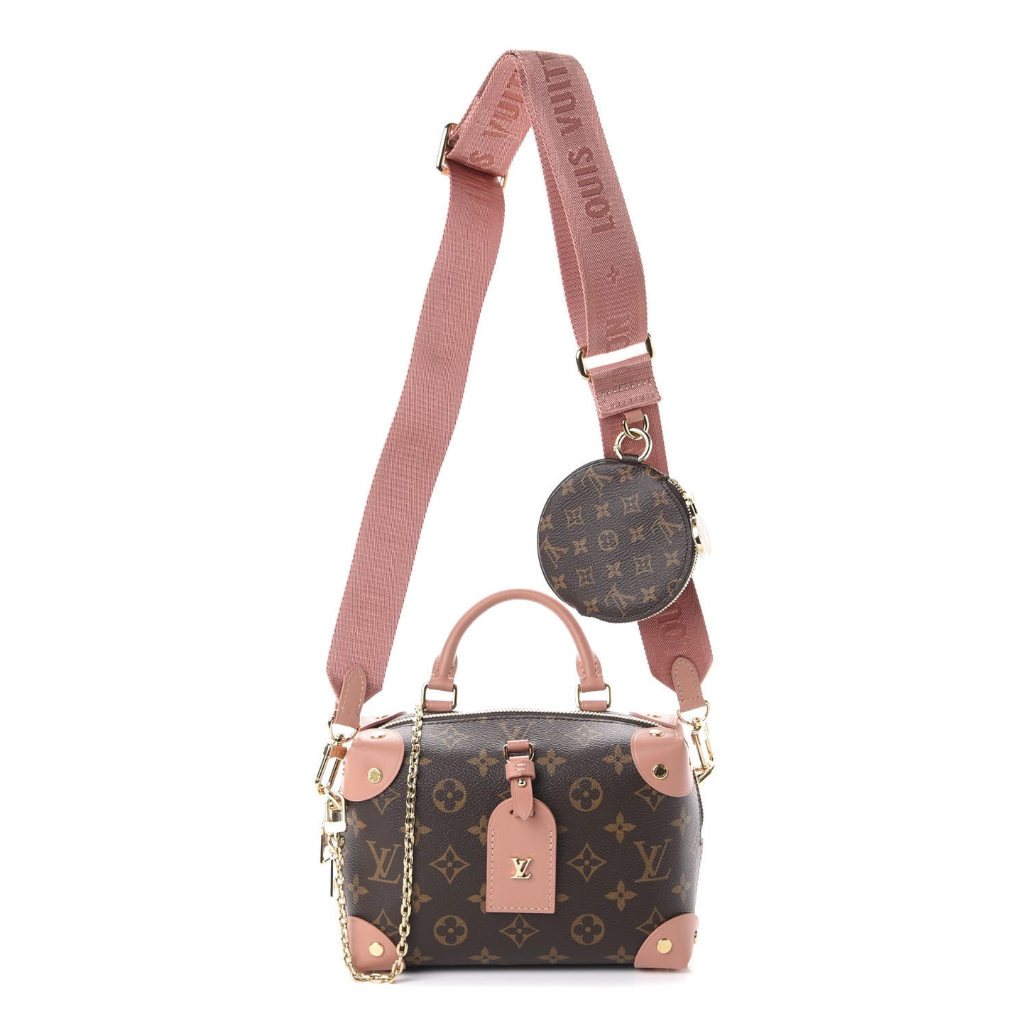 Monogram Petite Malle Souple Peach