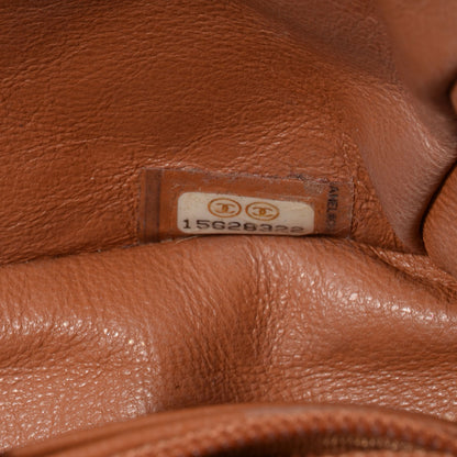 Chanel Caviar Quilted Mini Flap Dark Beige 7 of 8
