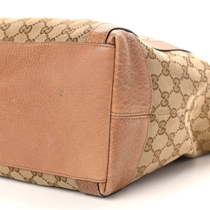 Gucci Monogram Old Libeccio Medium Miss GG Top Handle Bag Beige Ebony Light Brown 9 of 18