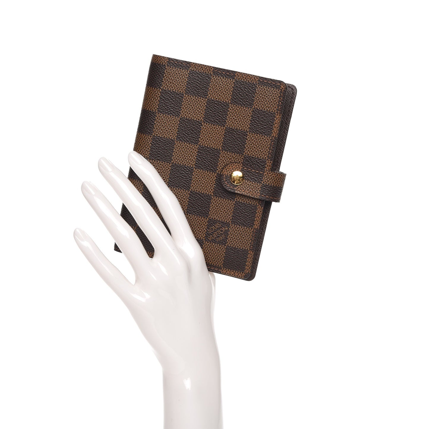Damier Ebene Small Ring Agenda Cover
