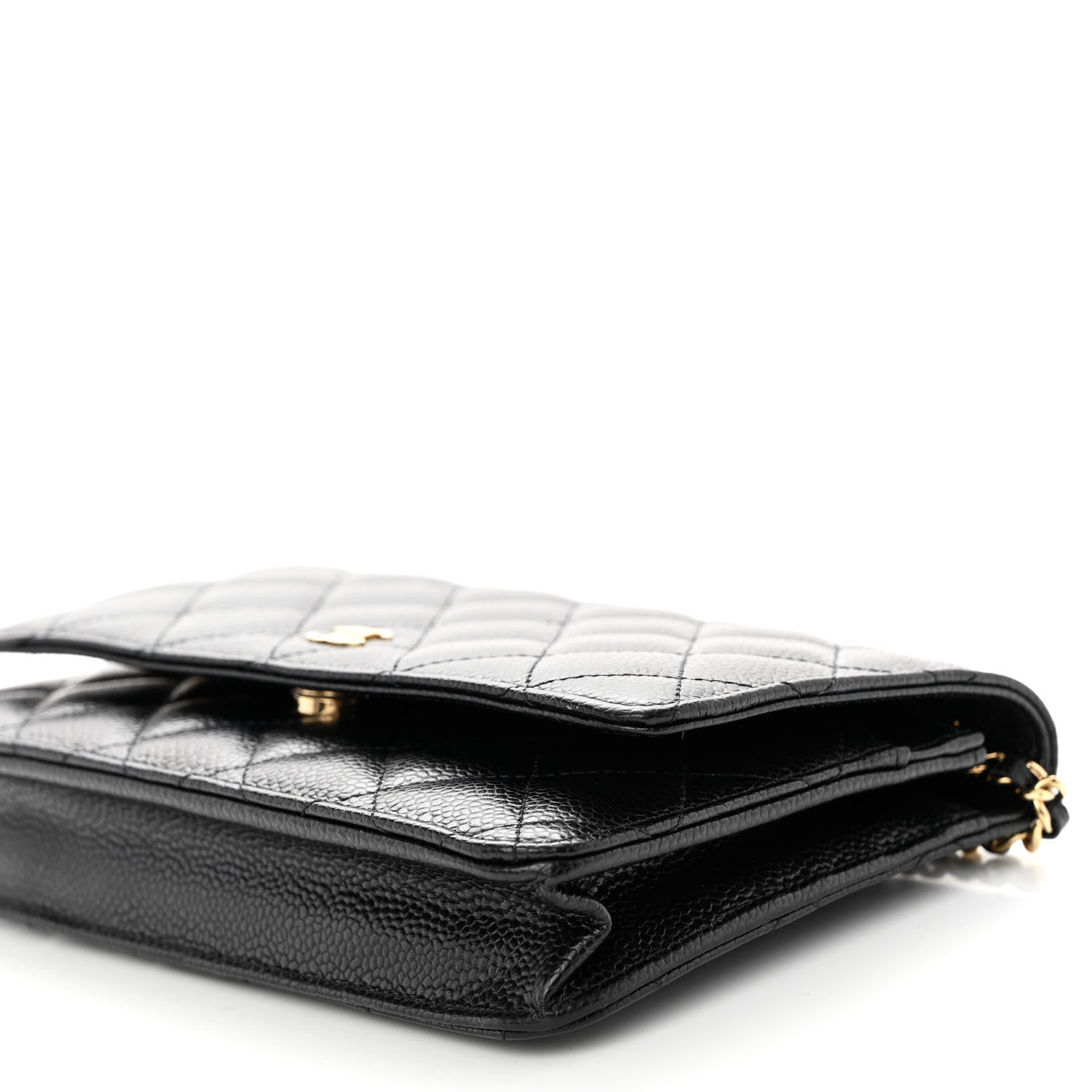 Chanel Caviar Quilted Wallet on Chain WOC Black 11 of 11
