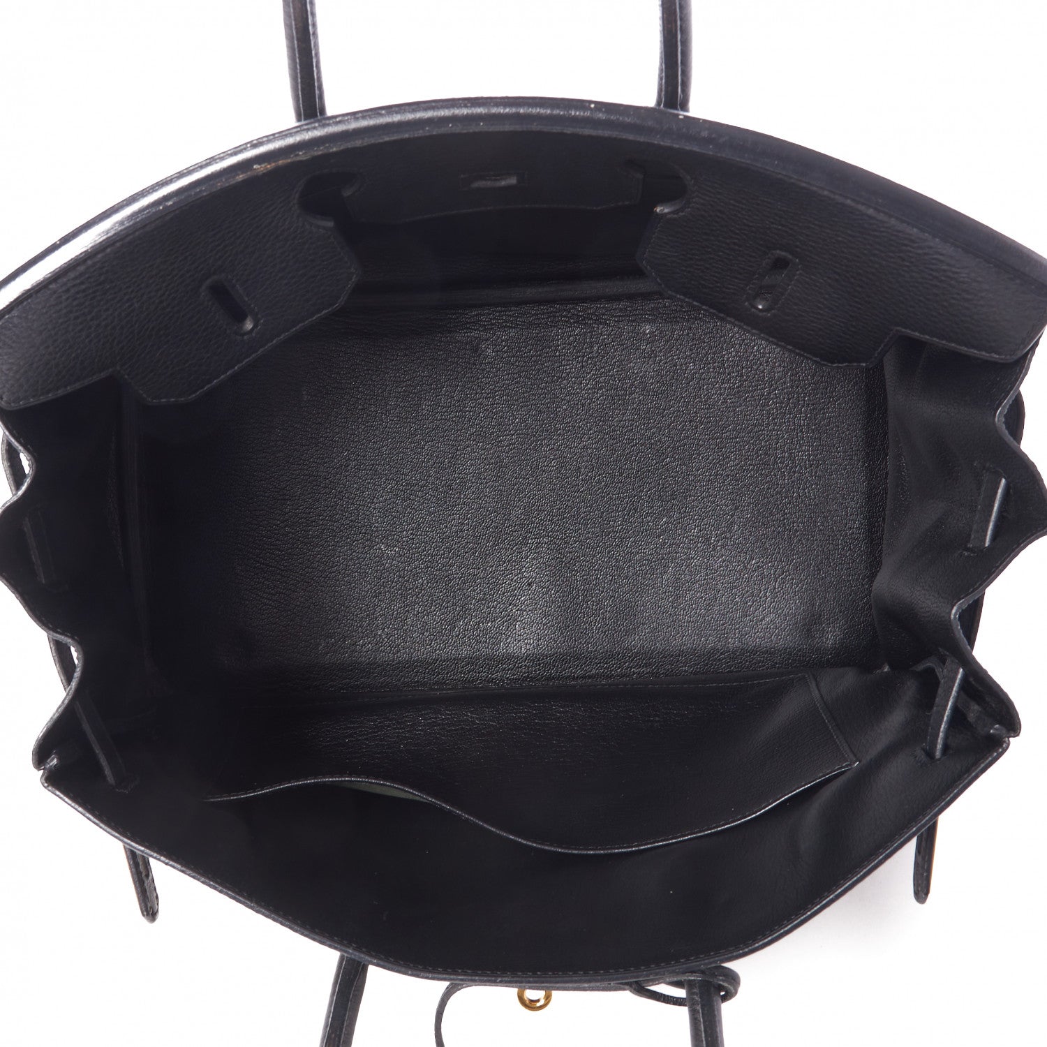 Hermes Taurillon Clemence Birkin 35 Black 14 of 31