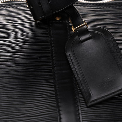 Louis Vuitton Epi Keepall 55 Black 17 of 23