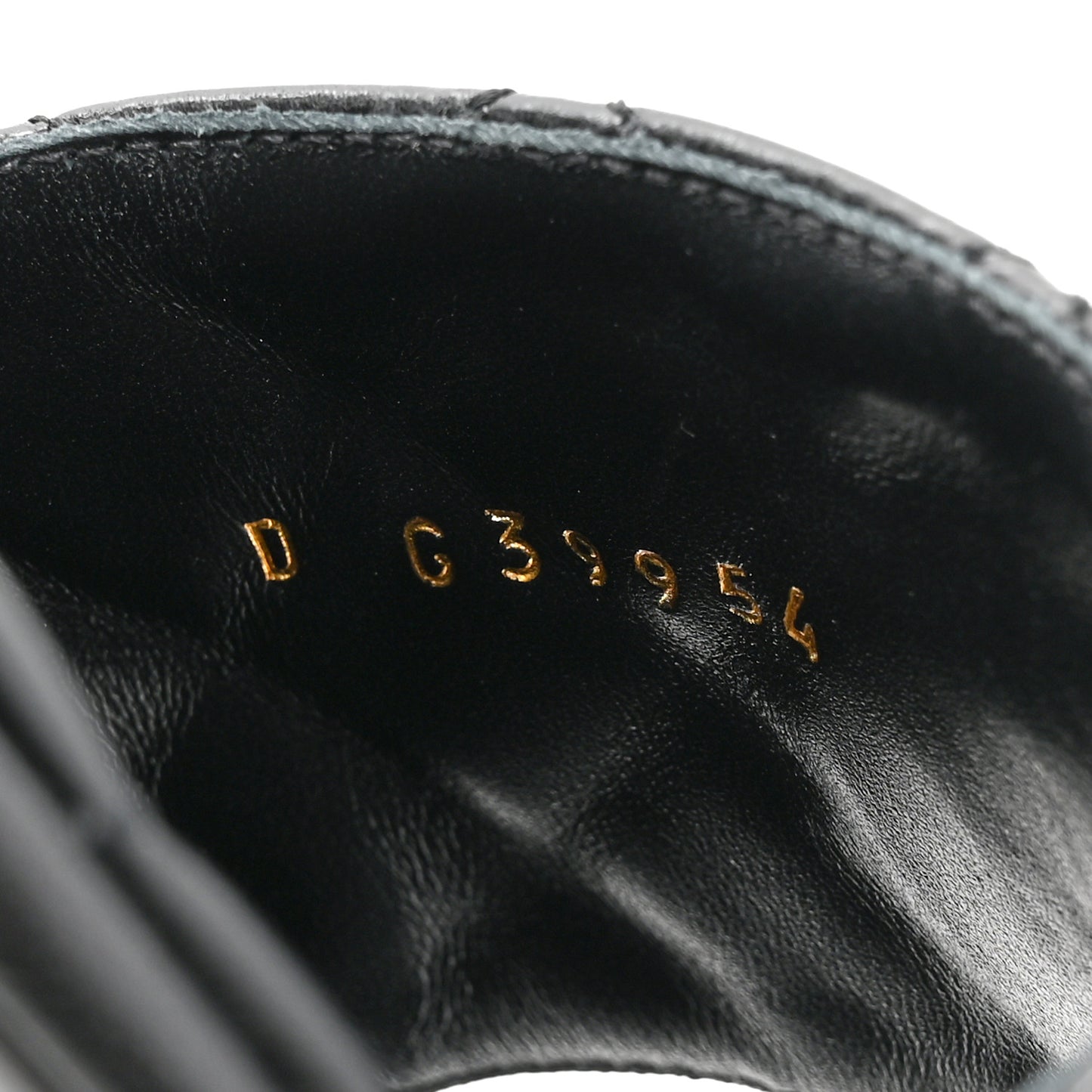 Shiny Goatskin Quilted CC Mules Sandals 40 Black