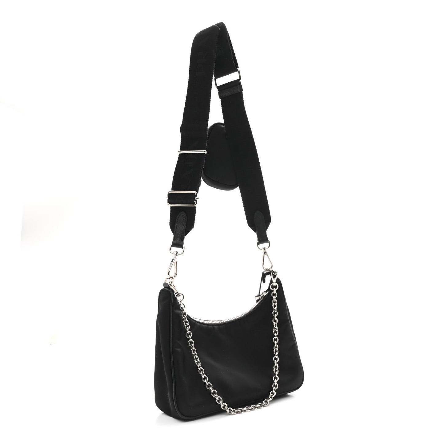 Nylon Re-Edition 2005 Shoulder Bag Black