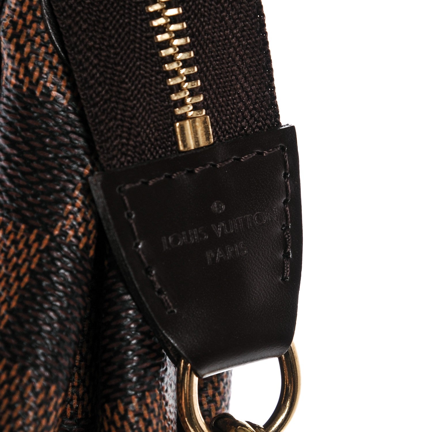 Louis Vuitton Damier Ebene Eva Clutch 6 of 7