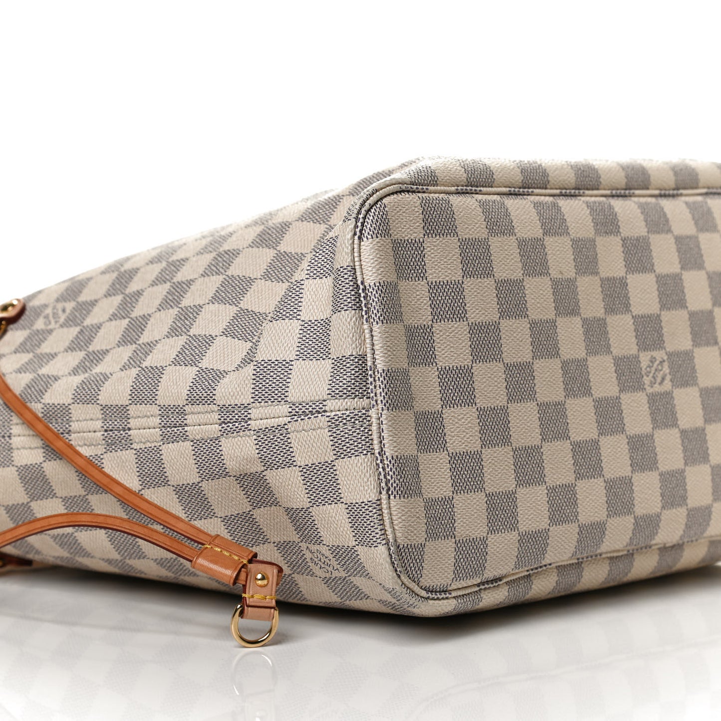 Damier Azur Neo Neverfull MM Rose Ballerine