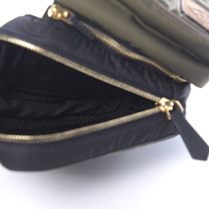 Fendi Nylon Dolmias Vitello Grace FF Multi Pouch Belt Bag Military Brown Tortora 6 of 12