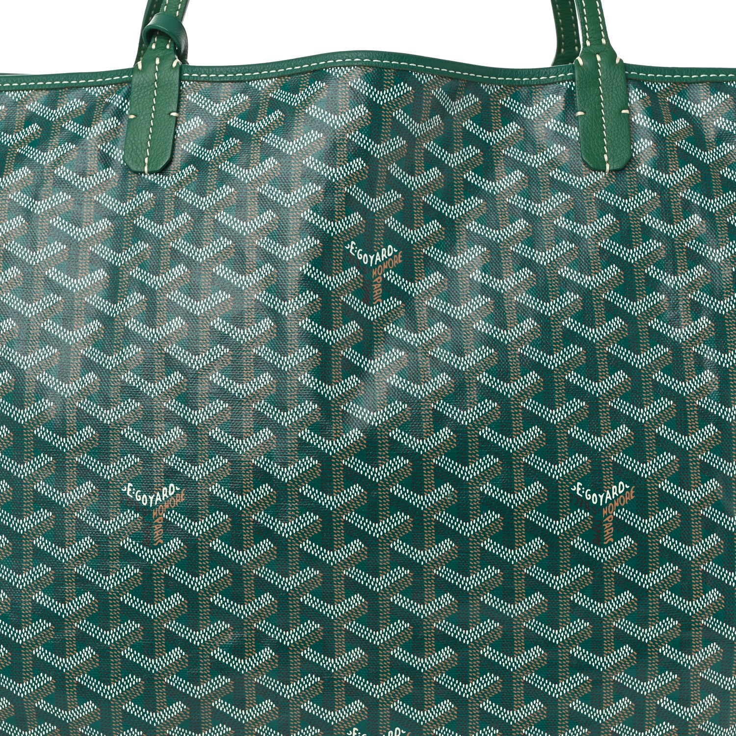 Goyard Goyardine Saint Louis GM Green 9 of 11