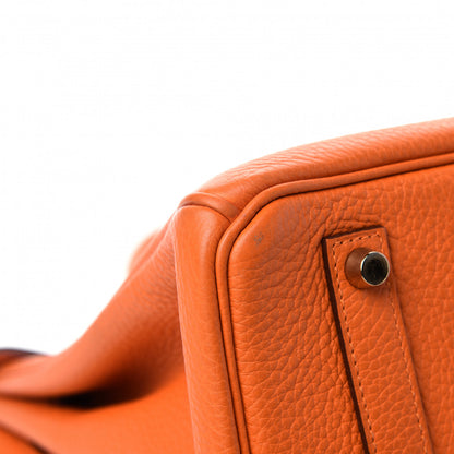 Hermes Togo Birkin 35 Orange 8 of 14