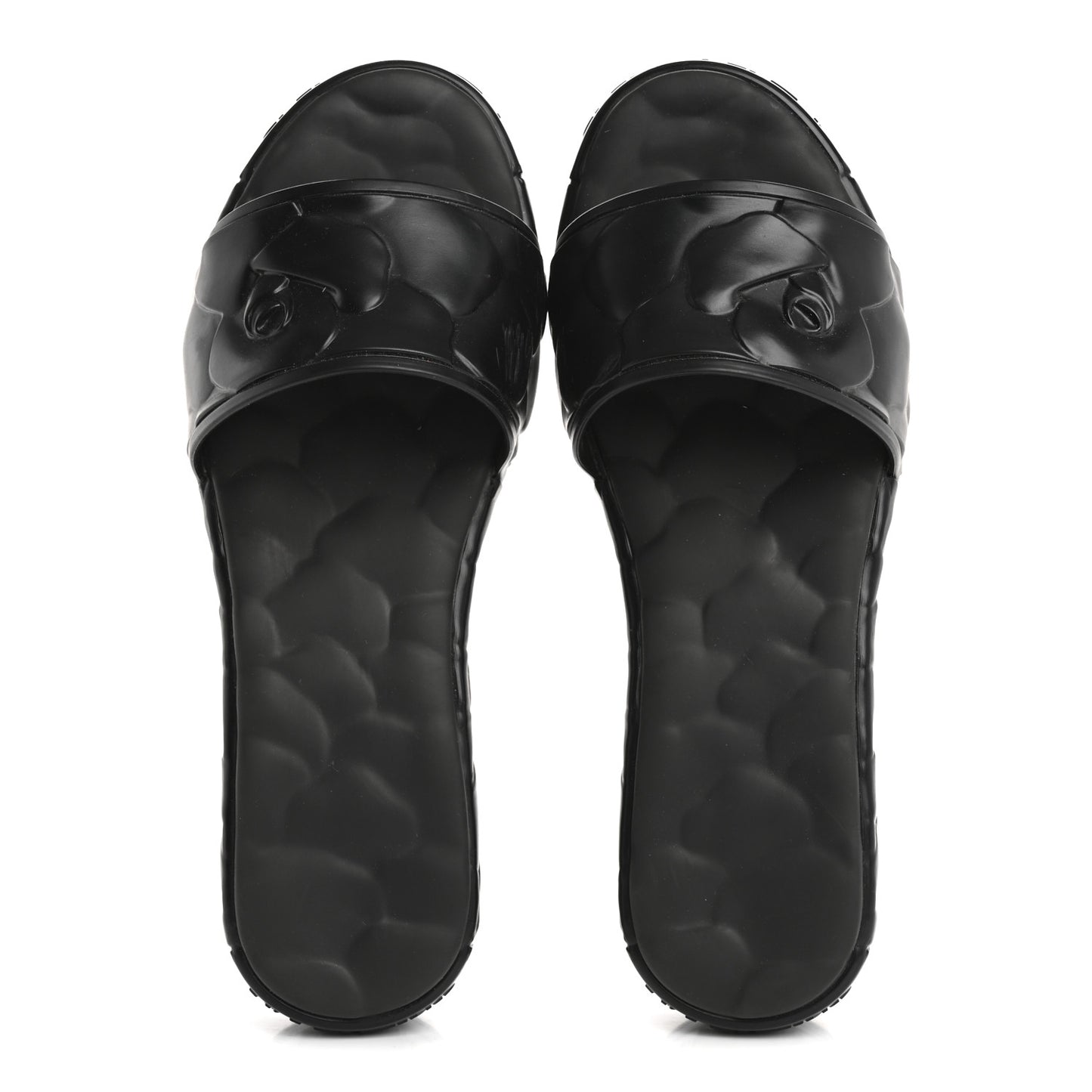 Rubber Atelier 03 Rose Edition 25/40mm Platform Slide Sandals 38 Black