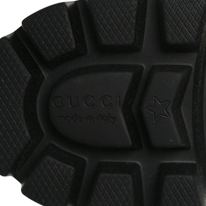 Gucci Rubber Horsebit Knee High Boots 40 Black 6 of 6
