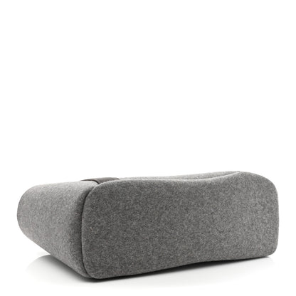 Hermes Felt Sac De Pansage Groom Bag Acier 4 of 10