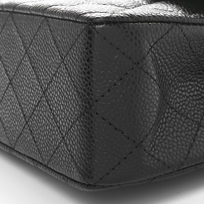 Chanel Caviar Quilted Small Double Flap Black 10 of 10