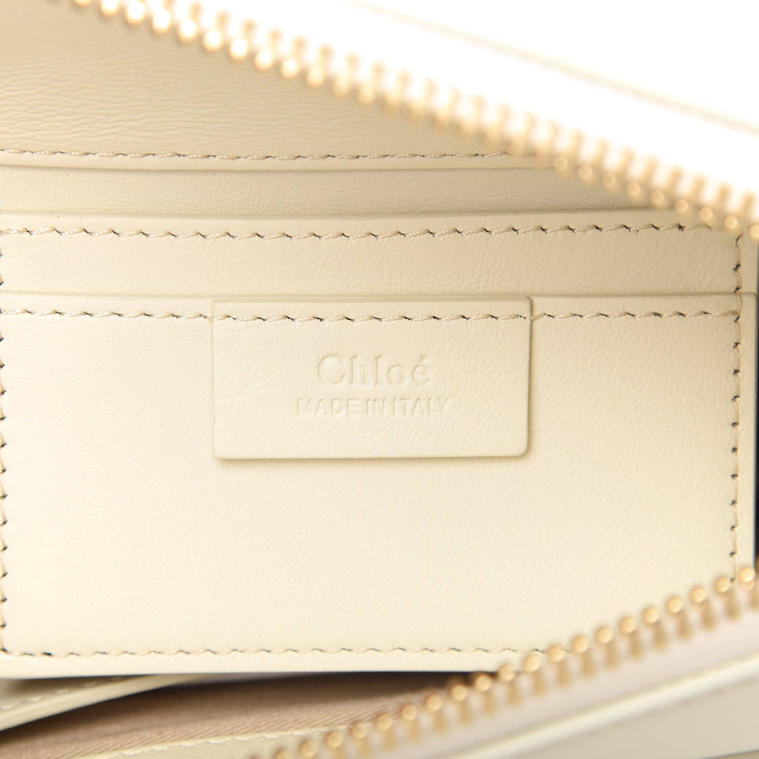 Chloe Calfskin Suede Small Roy Bag Natural White 8 of 9