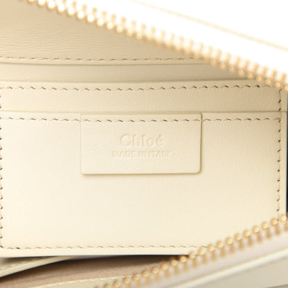 Chloe Calfskin Suede Small Roy Bag Natural White 8 of 9