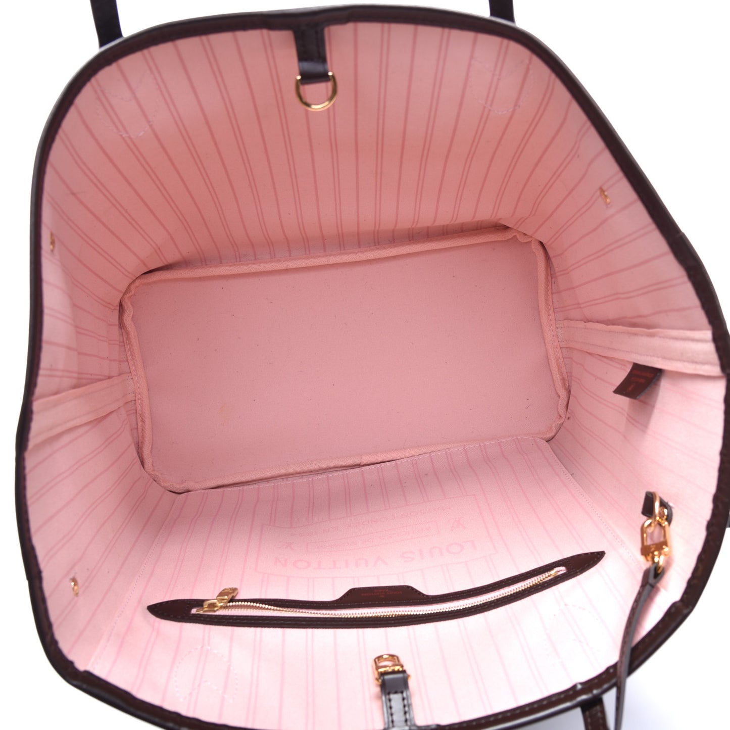 Damier Ebene Neo Neverfull MM Rose Ballerine