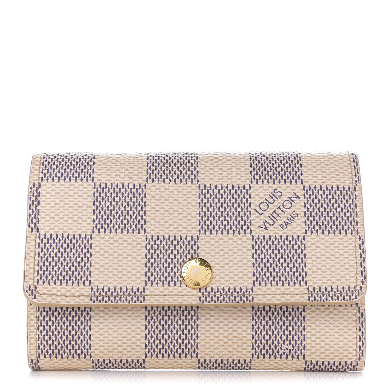 Louis Vuitton Damier Azur Multicles 6 Key Holder 1 of 7