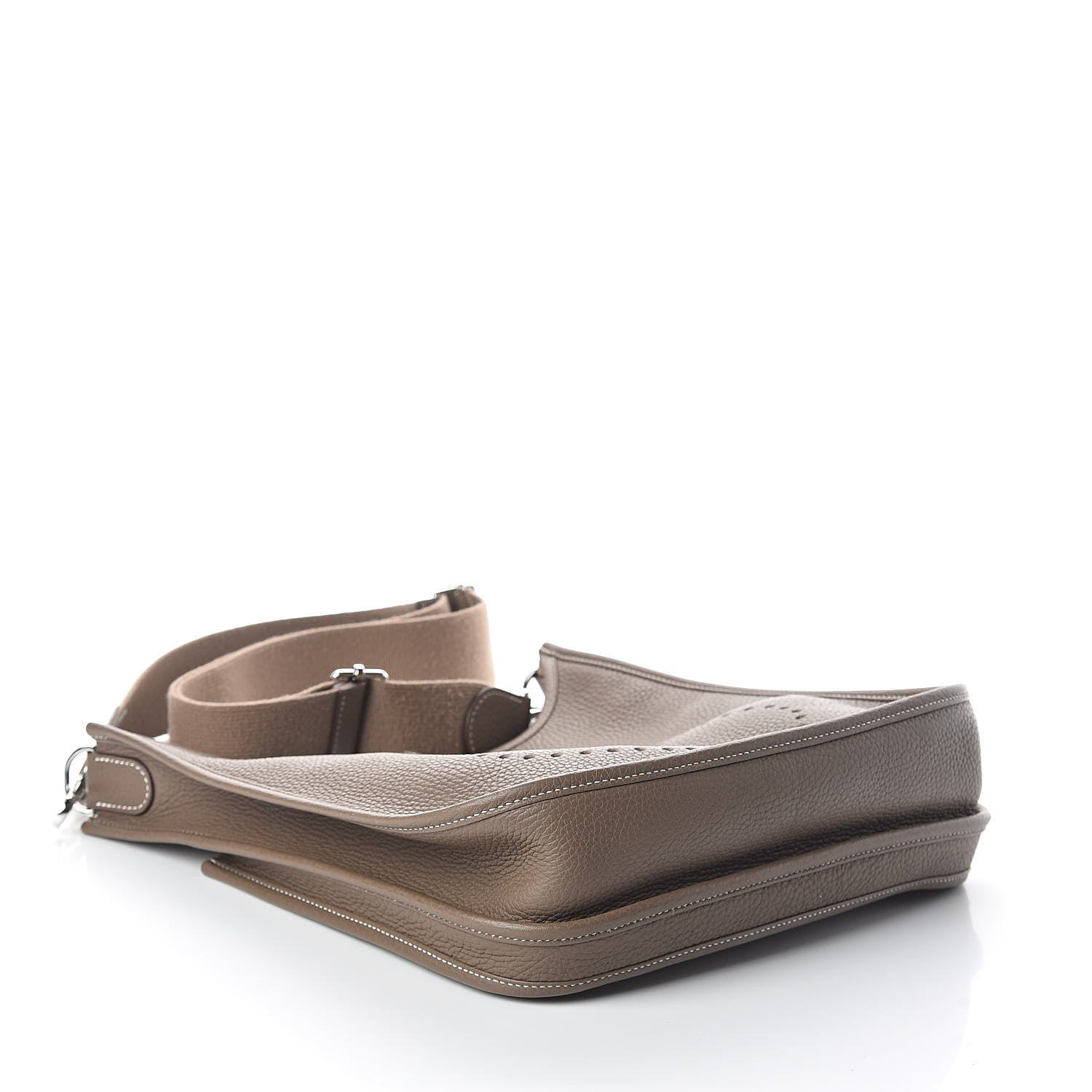 Hermes Taurillon Clemence Evelyne III PM Etoupe 4 of 10