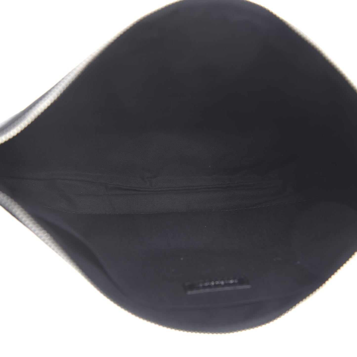 Lambskin Supermarket I Love Techno Pouch Black