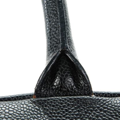 Chanel Caviar Quilted Large Bowler Black 10 of 12